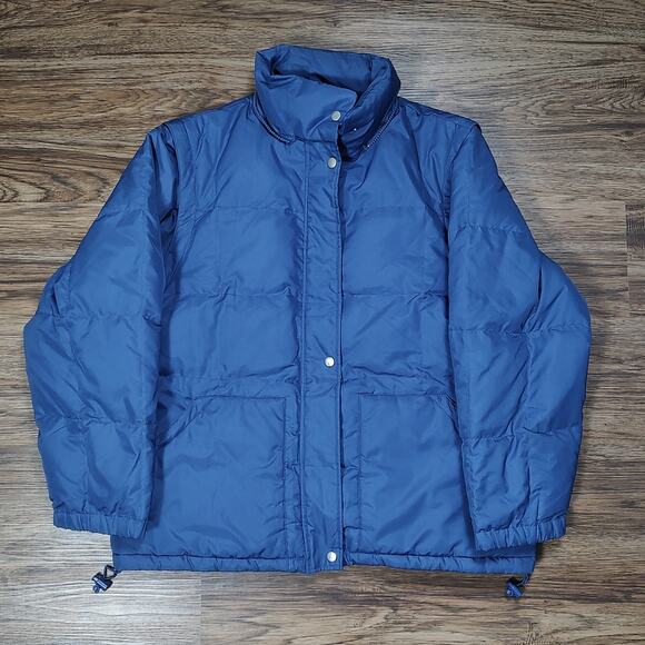 VTG Alaska Frontier winter gorpcore goose down puffer jacket vest mens Large - Picture 1 of 9